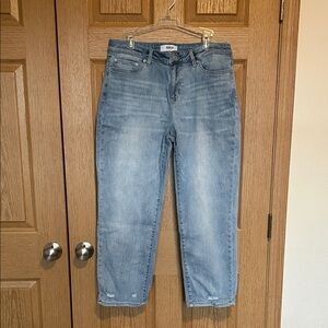 Mica High-Rise Straight Light Blue Women's Jeans